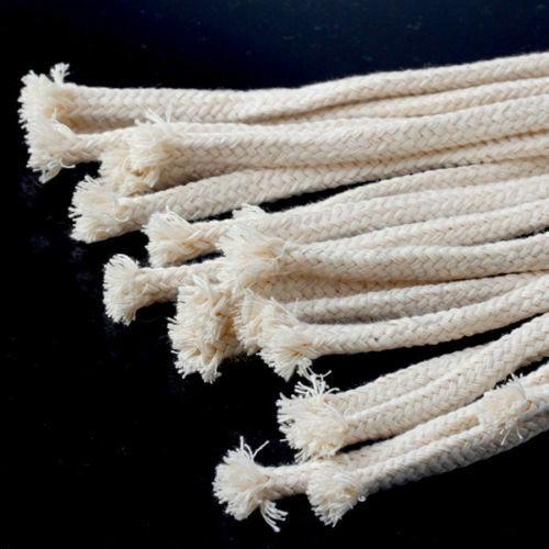 

10 шт. круглых фитилей из хлопка для керосиновой спиртовой лампы K6 6x150mm