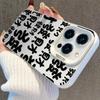 Lux Text iPhone 17 Case for Apple 15 Pro Max, Silver, Fits 14 Pro/13/16 Pro Models, Cross-Border.