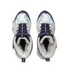 Li Ning Kids Sports Lifestyle Series Synthetic Leather Trendy Comfortable Fleece Shock Absorption Warm High-Top Casual Shoes YKCU186-37