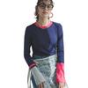 Bomar Flared Sleeve Pullover Cherry Pink Women's Knit, 533196,
