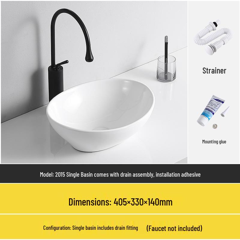 

Tengxiang Ceramic Sink: White Floor-Standing Luxury Basin with Cabinet for Bathroom or Balcony