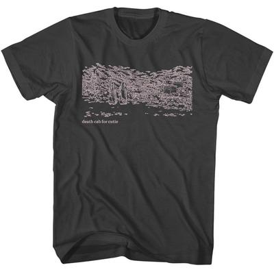 Death Cab For Cutie Album Linienzeichnung Rauch T-Shirt