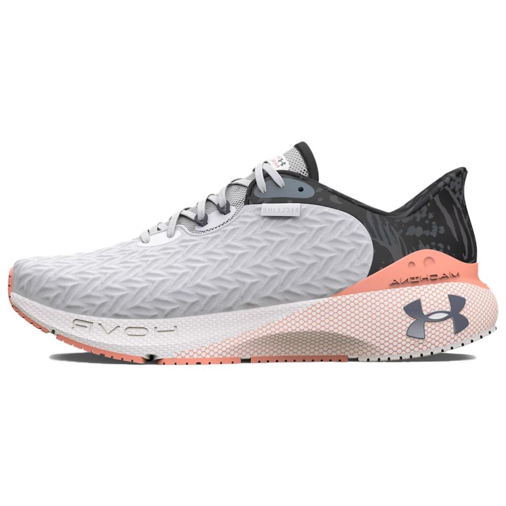 Under Armour HOVR Machina 3 Clone Run Like A... Women Sneakers White Bubble-Peach Gravel 3027730-100