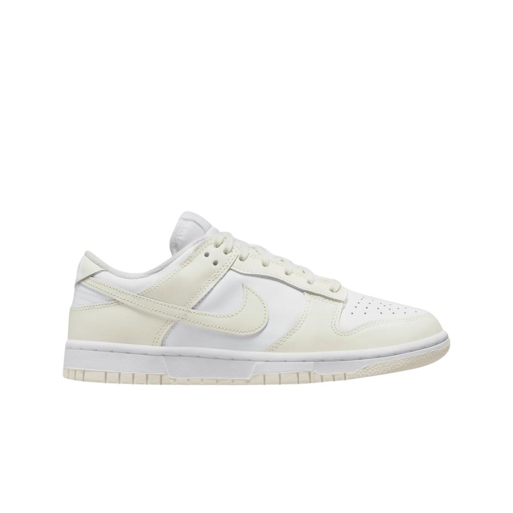 

W Nike Dunk Low White and Sail