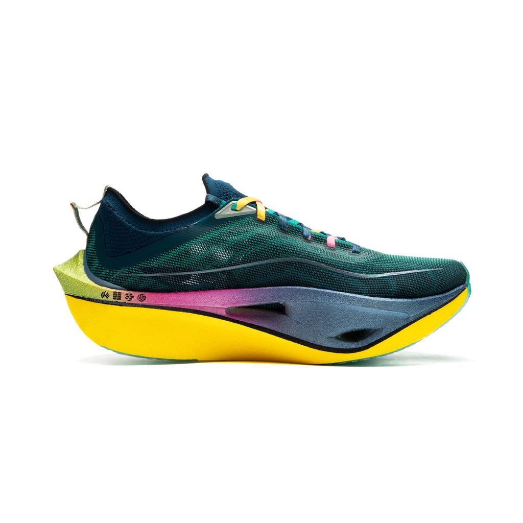 Li Ning Feidian 4 Ultra Fabric Cushioning Slip Resistant Abrasion Resistant Breathable Low Top Marathon Running Shoes ARMU003-19