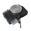 G7X2 3 Półpokrowiec na aparat ze skóry PU Dla Canon G7X II III Mark II III G7X2 G7X3 Otwór na baterię Pokrywa dolna