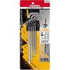 VESSEL Tamper-Proof Torx L-Wrench Set of 9, 8509TXH