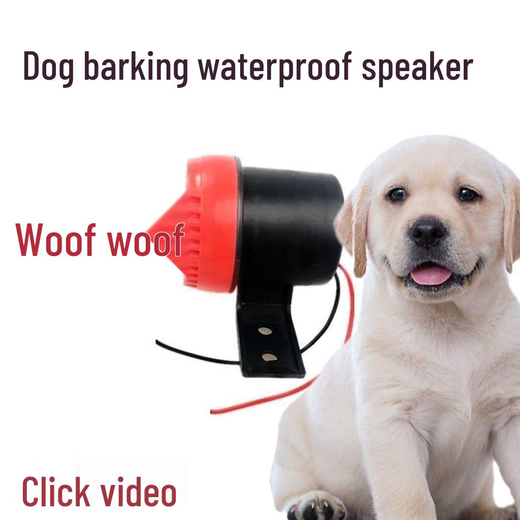 Waterproof 12V/24V/80V Dog Barking Horn for Vehicles: Car, Truck, Motorcycle, Tricycle - Unique Modification