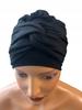 Black Women' Turban Ula 05 Cap with Bamboo Lining Even After Chemotherapy