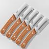 2PC Set Kitchen Peeler Stainless Steel Vegetable Peeler Wooden Handle For Peeling And Slicing Fruits And Vegetables Kitchen Tool7