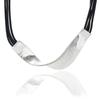 Short necklace European and American metal exaggerated pendant