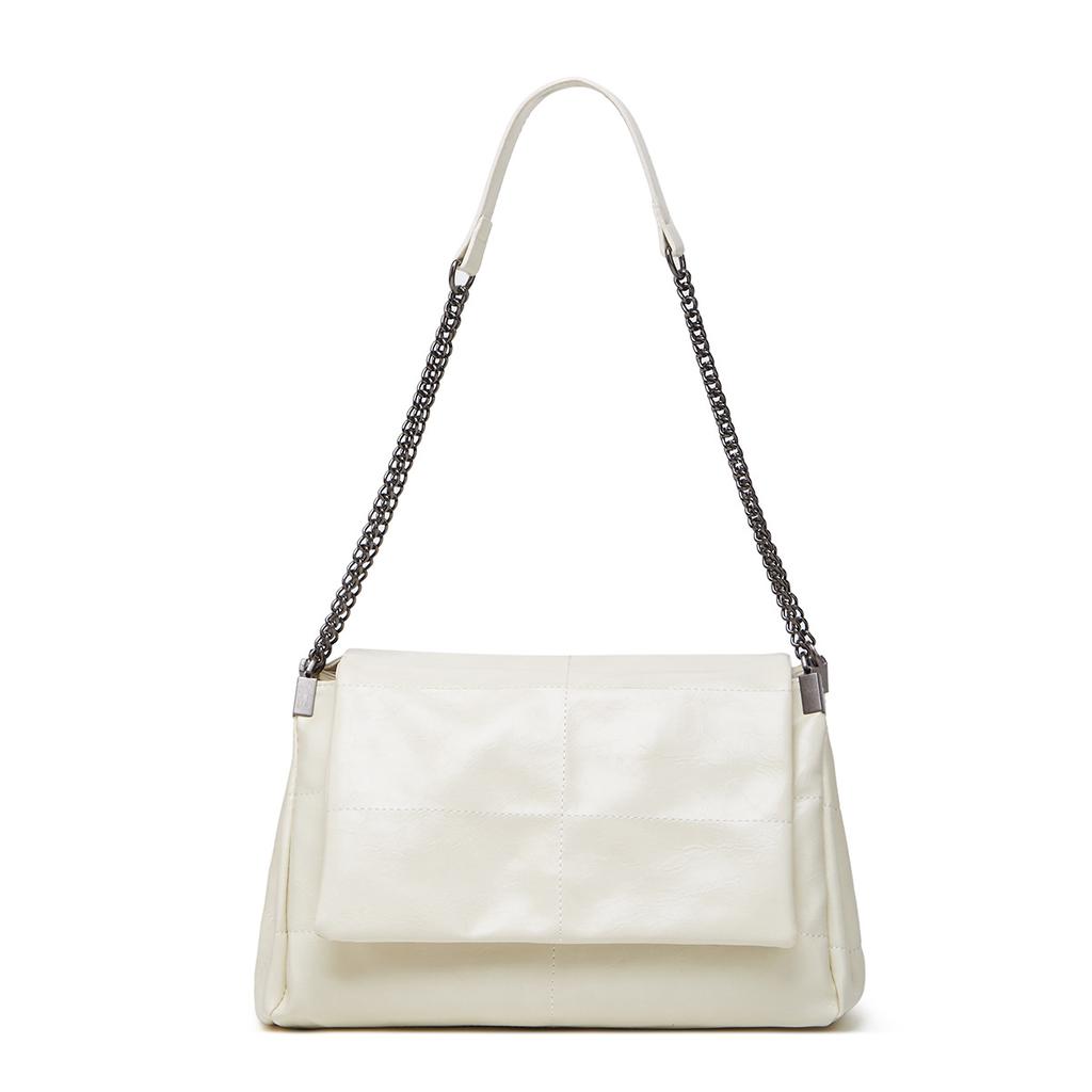 A Niche Design Tote Bag with A Simple Commuting Chain and A Large Capacity Single-shoulder Crossbody Bag