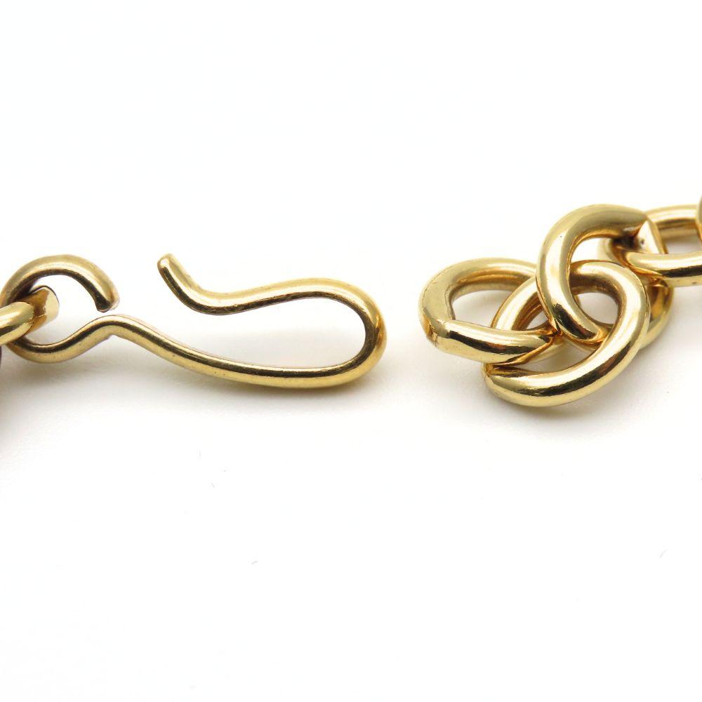 Used  Necklace MONET Monet Metal Gold Plating