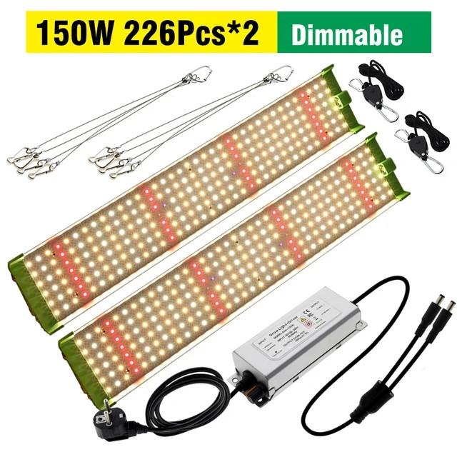 Full Spectrum LED Grow Light 85W 150W LM281B High Brightness For Indoor Greenhouse Hydroponics PlantS Veg Flower Seeding
