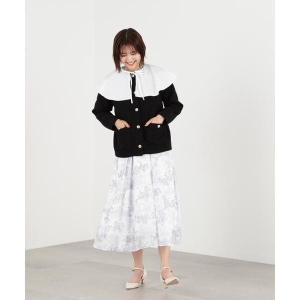 Jill by Jill Stuart Women's Tweed Knit Cardigan Sweater, Gray