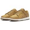 Nike  Dunk Low Quilted Wheat Women Sneakers Tan Sail Black DX3374-700