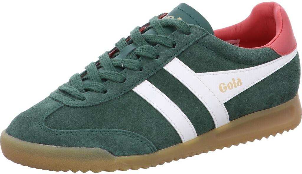 Gola Classics Women's Torpedo Trainers Evergreen/off White/coral