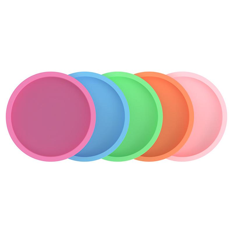 

6-дюймовая радужная силиконовая форма для шифона для желе, пудинга и торта Random Color (Standing)