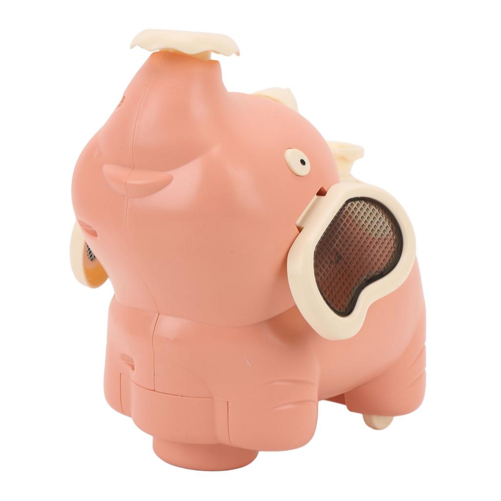Elephant Blowing Spray Fog Toy with Music Light Tummy Time Interactive Battery Powered Baby Elephant Toy