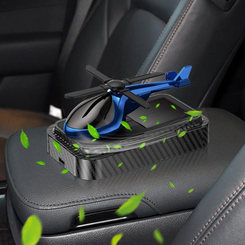 Car Air Freshener Creative Solar Energy Airplane Fashionable Air Freshener Decoration Auto Fragrance Vehicle Air Fresheners