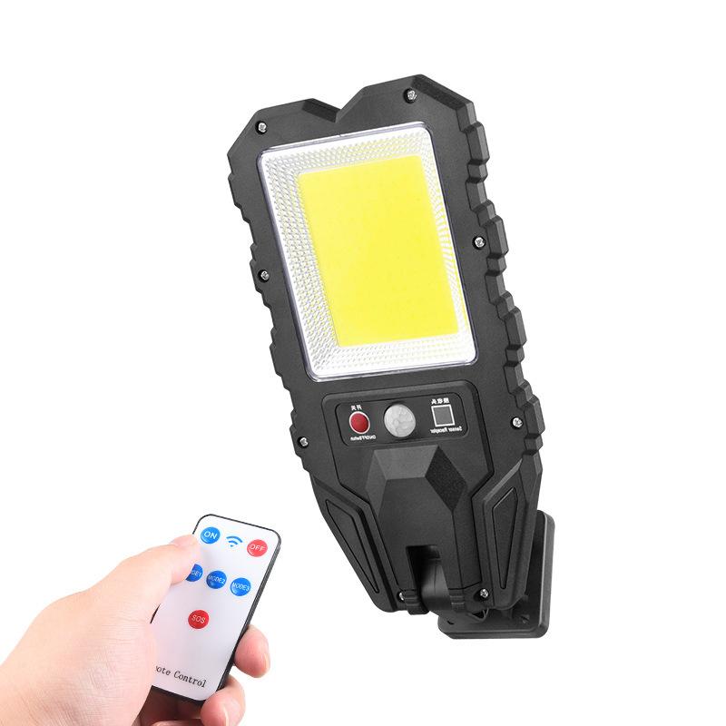 induction Solar Light Outdoor With 3 Mode Waterproof Motion Sensor Security Lighting LED Wall Street Lamp for Garden 108COB