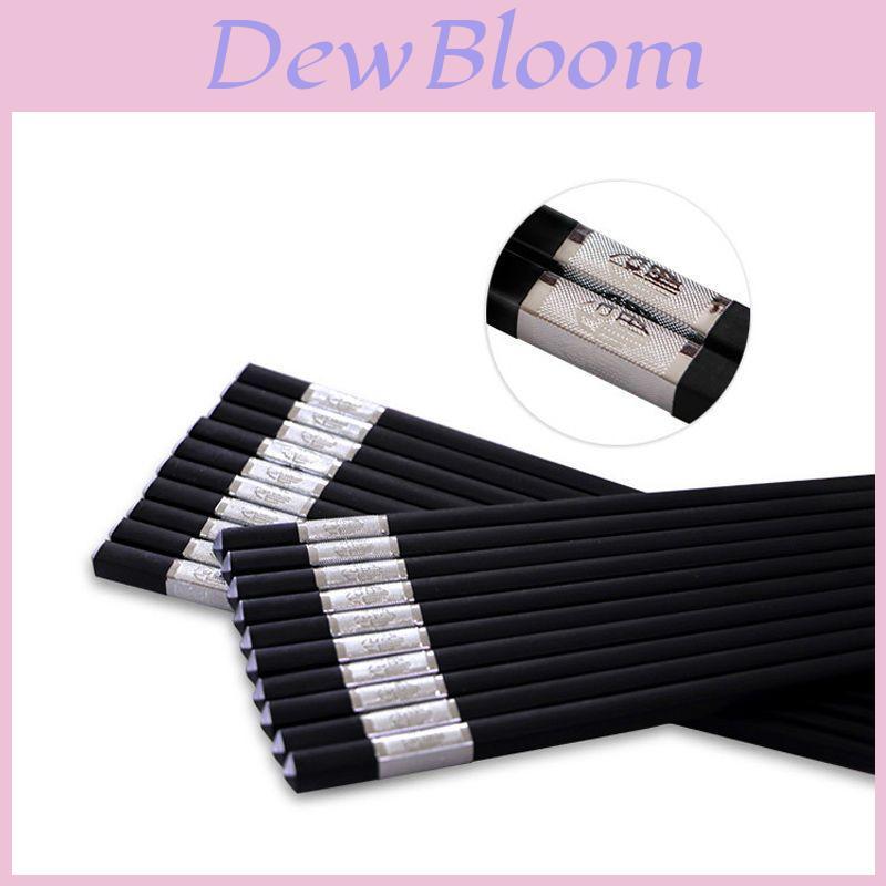 Luxurious Wooden Stainless Steel Chopsticks For Families And Food Enthusiasts