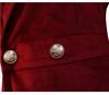 2023 Women's Velvet Windbreaker: Long Over-the-Knee Coat for Autumn/Winter - Chic and Trendy Style