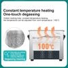 220V Portable Digital Display Heating Ultrasonic Cleaner Industrial Glasses Jewelry Dental Cleaning Machine Lab Equipment