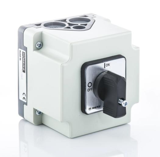 Łącznik Krzywkowy 0-1 3P 32A Ip65 W Obudowie Ml032.3-Rg/Ob