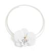 Elegant Floral Charm Jewelry 3D Flower Pendant Necklace/Earrings/Brooch for Girl Women Wedding Party Embellishment
