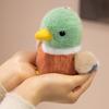 1 Stück 12cm Süße Vogel Plüschtiere Kawaii Wellensittich Stockente Eisvogel Puppen Plüsch Anhänger Spielzeug Entzückende Dekoration Geburtstagsgeschenk