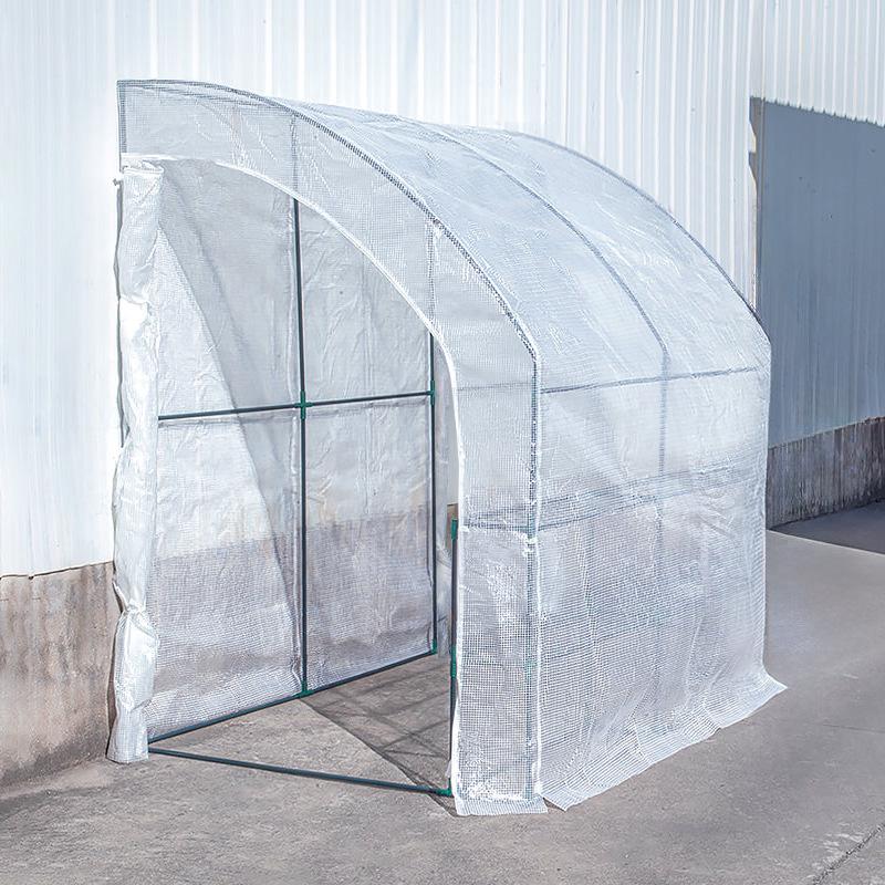 "Outdoor Balcony Greenhouse Insulated Shed for Garden Succulents and Bougainvillea"