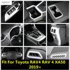 Schalthebelverkleidung / Griffschale / Becherhalter / Fensterheber-Abdeckung Zierleiste ABS Matt Zubehör für Toyota RAV4 RAV 4 XA50 - 2024