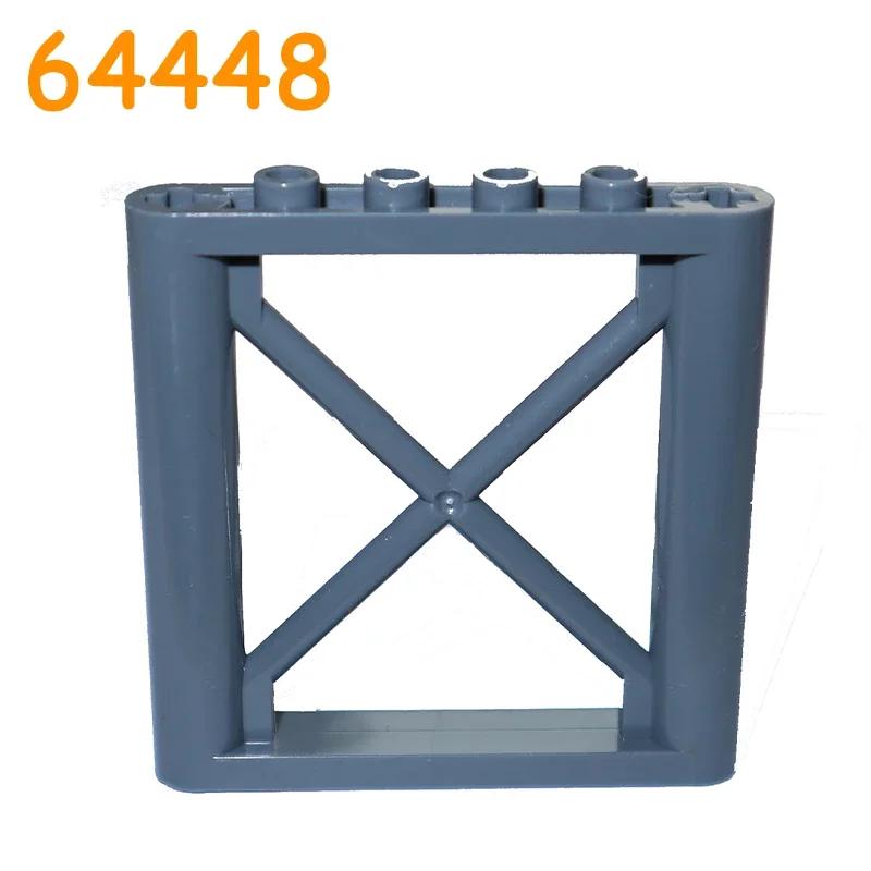 Non-Toxic Railing Stair Barrier Ladder Guard Bar Castle Garden Farm Military Building Block Moc Part Fence City Accessories Assemble Brick