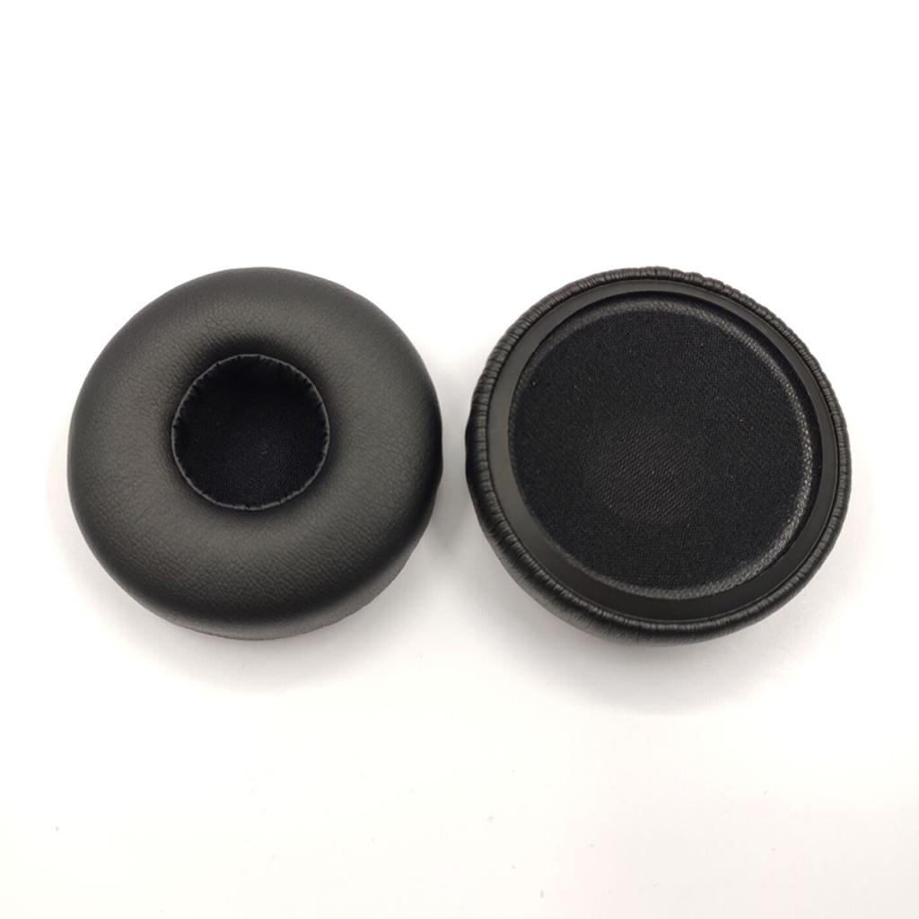 2 Pièces Coussinets d'Oreilles en Mousse à Mémoire Éponge Housse pour AKG N60NC N60 Coussinet Doux Casque Sans Fil Manchon de Protection