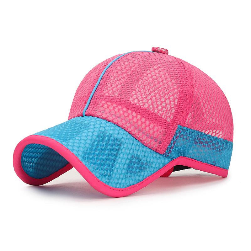 Zhenyueqi Kids Summer Baseball Cap - Breathable Sun Protection for Outdoor Sports Adjustable for Kids