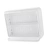 Wall Mounted Coffee Capsule Holder Clear Acrylic Compact Tea Bag Storage Rack for Office