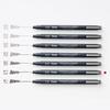Pentel 10 Water-Based Pen, Fineliner, 0.8mm, Black, Pens, S20P-8AD(10)