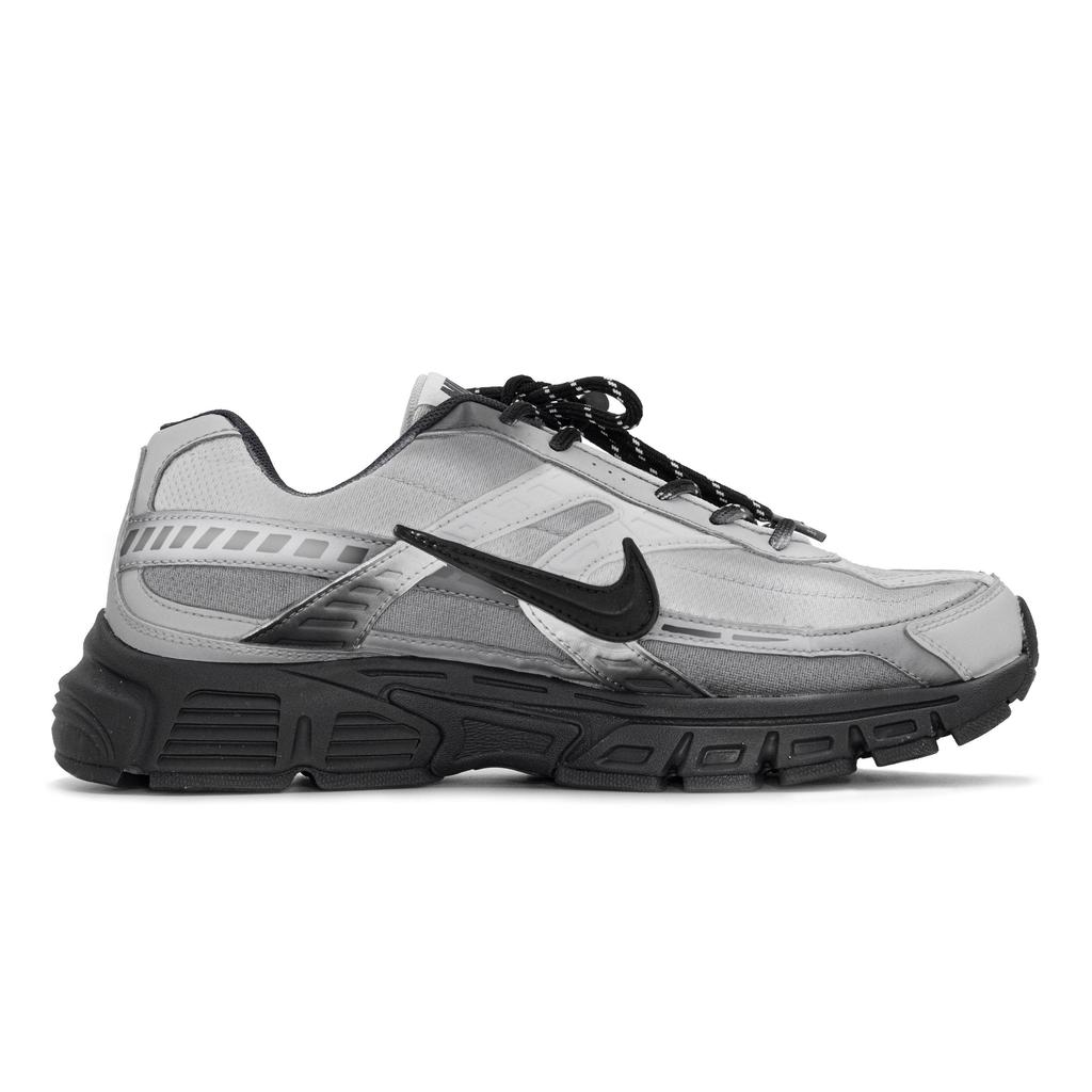 Nike Initiator Abrasion Resistant Breathable Low top Sprint Running Shoes Unisex Black Gray 394055-101(Team177-)