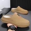Mode Neuankömmling Herren Hausschuhe Outdoor Weiche Muleschuhe Rutschfeste Sohle Halbschlappen Bequeme Herren Laufschuhe Lässige Faule Slipper