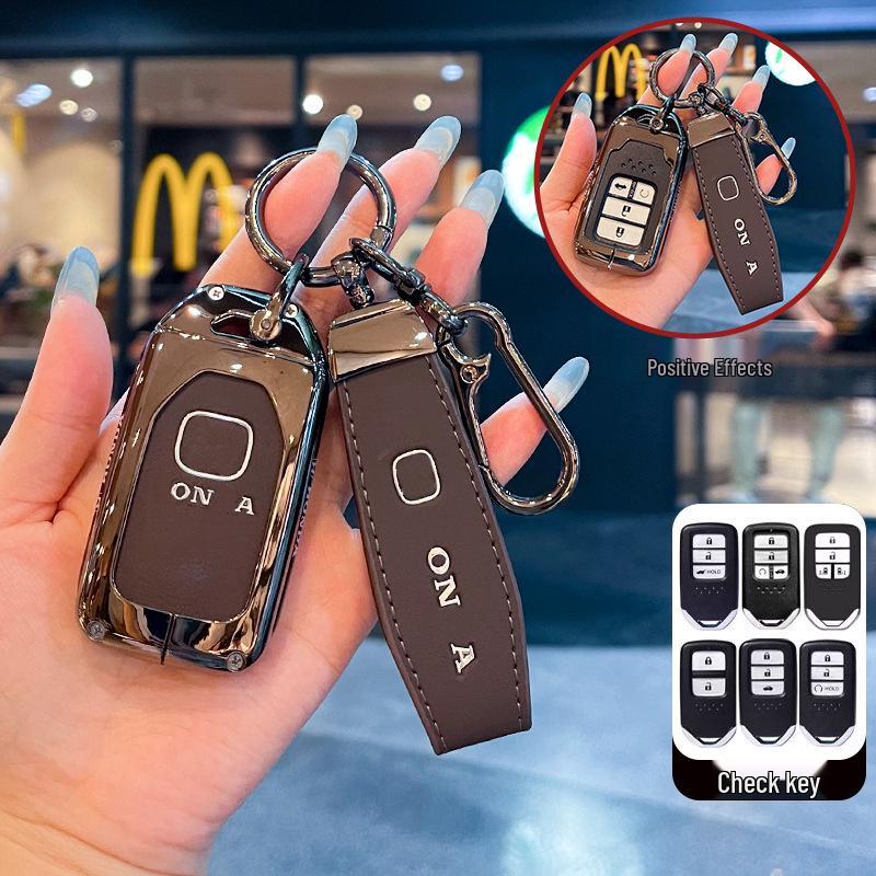 Elfde Generatie Accord Halve Sleutelhoes voor Accord, Civic, CR-V, HR-V, Integra, Vezel, XRV, en Meer