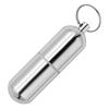Keychain Capsule Box Portable Waterproof Elderly First Aid Pill Case Aluminum Alloy Health Care for Traveling Camping