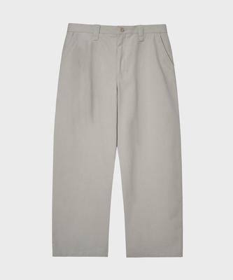 TY Comfort Cotton Pants, Light Gray
