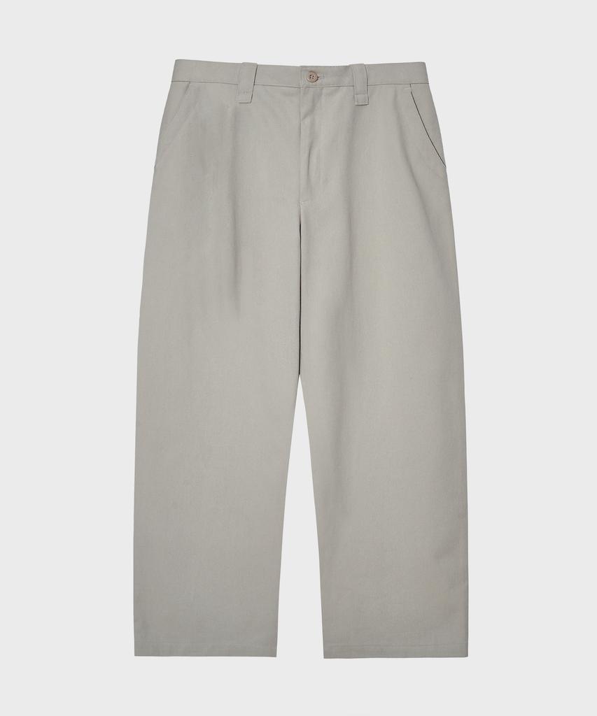 TY Comfort Cotton Pants, Light Gray
