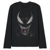 Marvel Womens/Ladies Venom Face Long-Sleeved T-Shirt