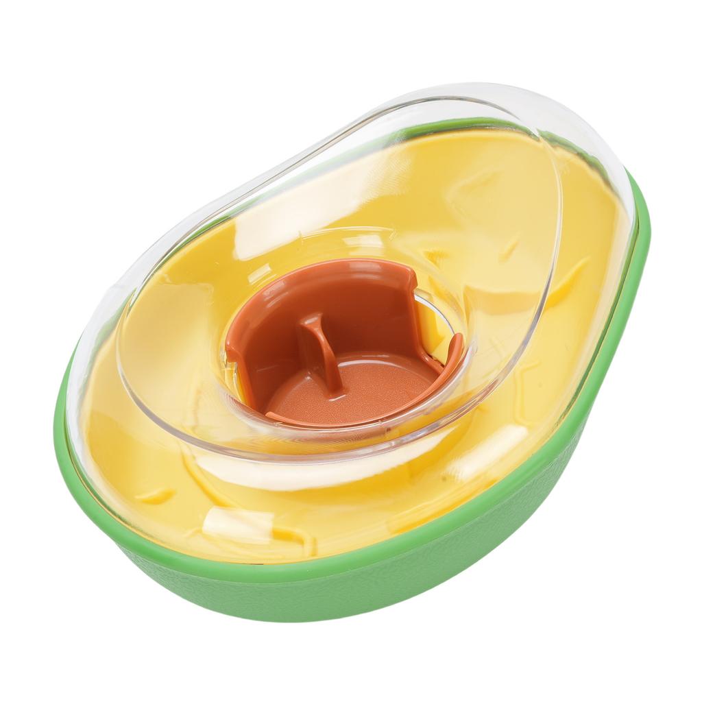 Avocado Pet Feeder Plastic Slow Feeder Dog Bowl Auto Food Dispenser Puppy Toy for Cats and Dogs Home