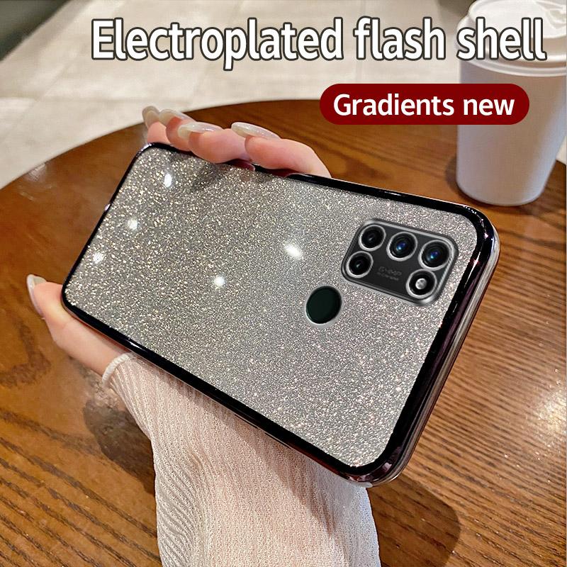 New Fashion Bling Sequins Case For Realme 5 5i 5S 6i 7 7i 8 Pro 9 10 4G Glitter TPU Soft Shockproof Bumper Cover For Realme 9 Po