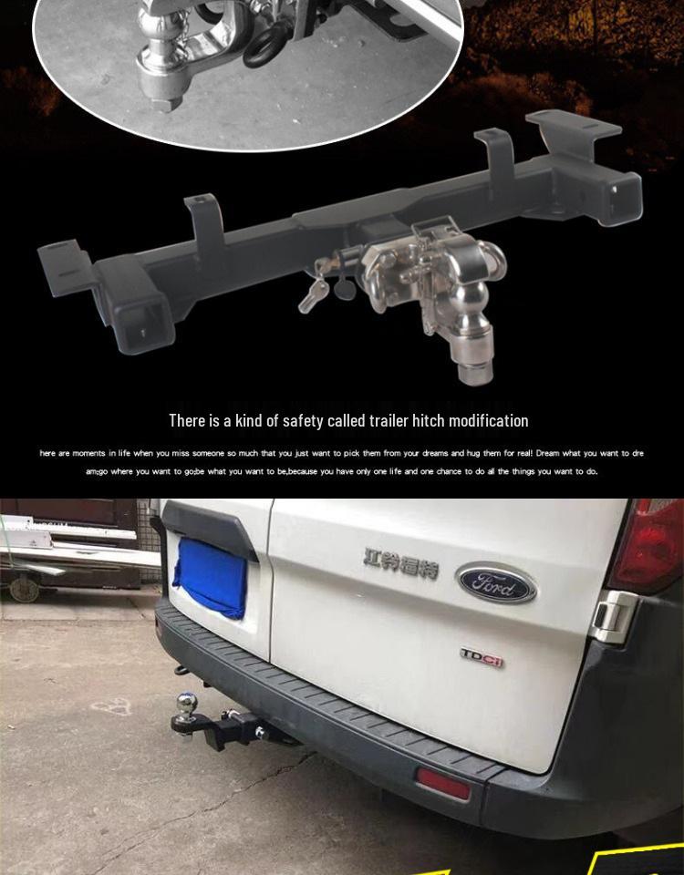 Ford New Transit T8 Tourneo Custom Tow Hook and Detachment Bar