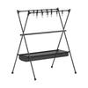 OEING Portable Folding Camping Storage Rack