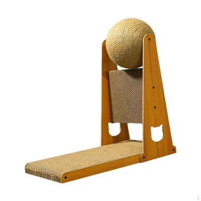 Cat Scratch Toy Board Sofa Furniture Shelter Sisal Ball Interactive Pet Toys for